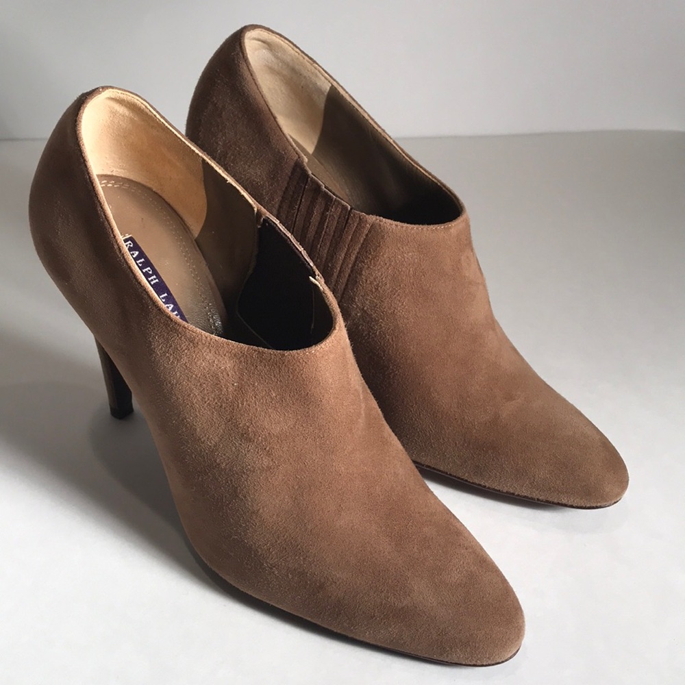 Ralph Lauren Suede Booties